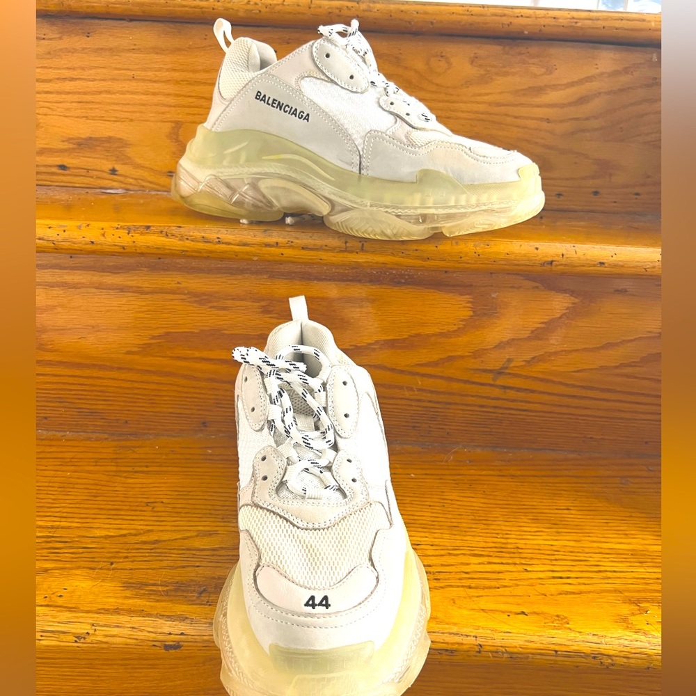 Balenciaga Triple S White Sneakers